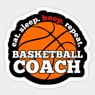 Basketball Coach Sticker